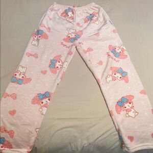 Adorable Pink and White My Melody Pajamas